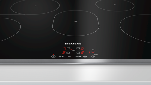 SIEMENS EH845BFB1E Induktionskochfeld autark Breite 80cm Edelstahlramen