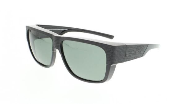 HIS POL HPS09101 1 Herren Damen Sonnenbrille Kunststoff Oval Schwarz