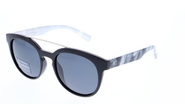 HIS HP78128 1 lunettes de soleil pour femmes en plastique ovale blanc
