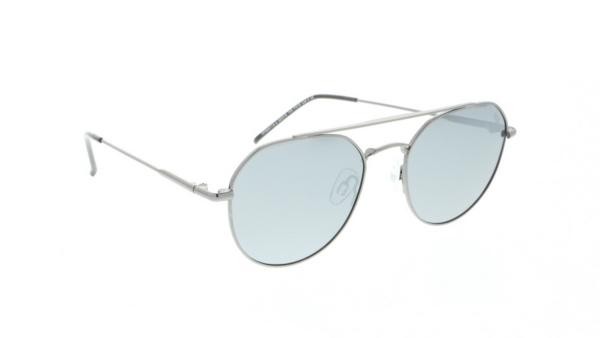 HIS POL HPS04112 3 occhiali da sole uomo donna metallo aviatore argento