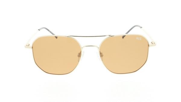 HIS POL HPS04119 3 lunettes de soleil hommes femmes métal aviateur or