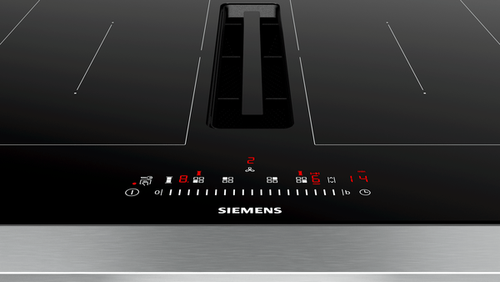 SIEMENS ED711FQ15E Induktionskochfeld mit Dunstabzug 70cm rahmenlos EEK B