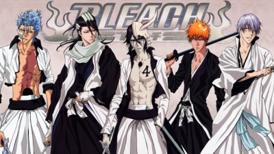 Anime espada gotei grimmjow jeagerjaques ichimaru gin Stitched Gaming Mat Desk