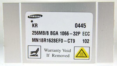 Samsung MN18R1628EF0-CT9 BGA NexMod 256MB ECC Module