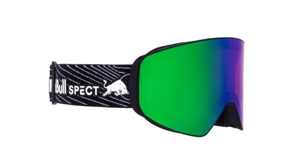 Red Bull Spect JAM 02 Mens Womens Ski Goggles Plastic Mono Shield Black