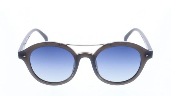 HIS POL HP78131 3 Damen Sonnenbrille Kunststoff Rund Braun