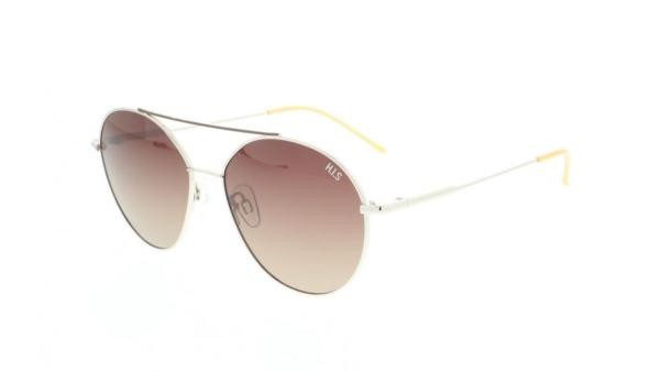 HIS POL HPS04114 2 lunettes de soleil femmes métal aviateur argent