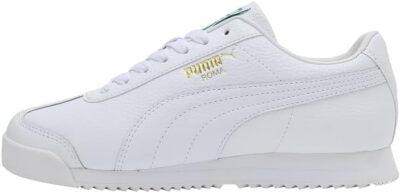 Мужская куртка Puma Roma Standard Puma бело-зеленого цвета (396808 03)