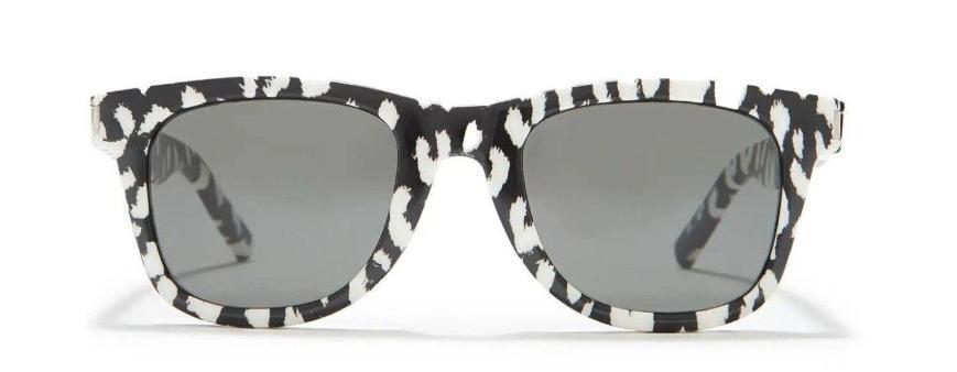 YSL Saint Lauren White Black Cheetah Print Sunglasses | eBay display picture 1