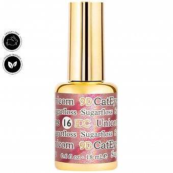 DND DC 9D Cat Eyes Gel Polish #16 - Sugarfloss