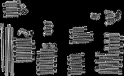 Drag Specialties Smooth Engine Motor Bolt Kit for Harley Dyna Switchback 12-16