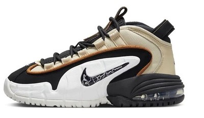 Кроссовки Nike Air Max Penny из ротанга для больших детей/Черно-белые Summit (DZ5311 200)
