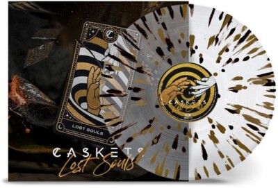 Caskets - Lost Souls - Clear W Gold/black Splatter [New Vinyl LP] Black, Colored