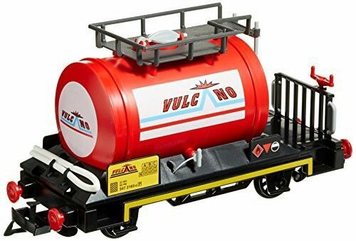 City Güterzug Bausteine Set - 6 Waggons Mit Verschiedenen Frachten, Technik Modellbausatz