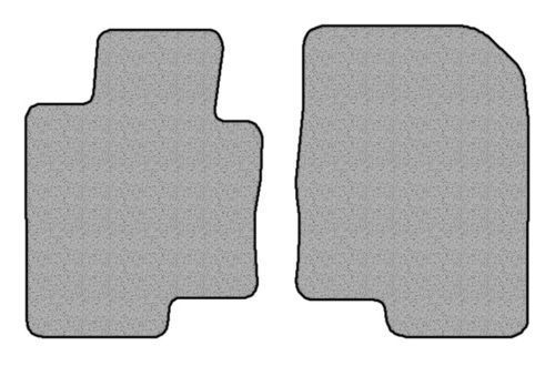 Vloermatten set voor KIA PICANTO bouwjaar 2004 tot 2011 van auto tapijt, gemaakt in Italië, kleur zwart rand groen