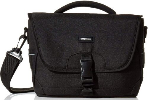 Amazon Basics Medium DSLR Camera Gadget Messenger Bag Orange