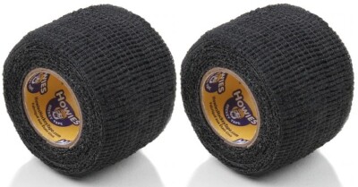 Howies Hockey Power Grip Tape - 2 Rolls of Black 1.5" x 5 Yard Grip Tape