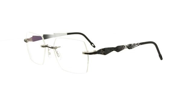 switch it SIG3490 lunettes hommes femmes métal ovale noir