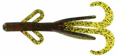 Big Bite Baits Soft Plastic Creature Bait 4 or 6 inch Brush Hog Style Bass Bait