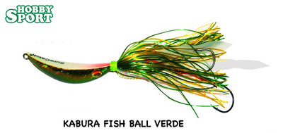 KABURA SURE CATCH FISH BALL 40 GR VERDE PESCA MARE BARCA PAGRO PAGELLO