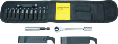 Topeak Ratchet Rocket Lite DX Bicycle Tool Kit Organized Torx Hex Phillips