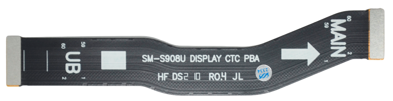 OEM SAMSUNG GALAXY S22 ULTRA 5G SM-S908U DISPLAY CTC PBA
