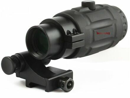 Sig Sauer #SOJ3M011 JULIET3-MICRO 3x Magnifier, 3x22mm, Push