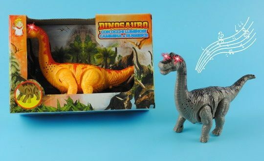 Dinosauro Con Occhi Luminosi E Suoni Giocattolo Gioco Bambini sar