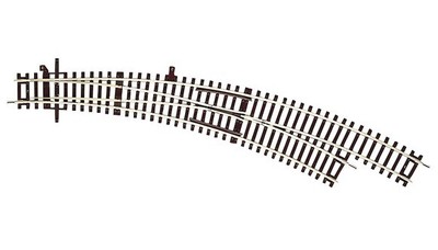 HO R5 21-23/64 Radius 30° BWr5/6 Curved Right Hand Switch Turnout