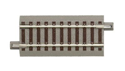 H0 Straight Track G76 5 Geoline