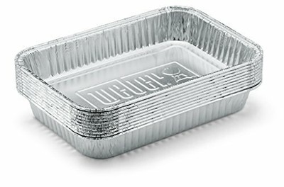 Weber Alutropfschalen Grillschalen Bbq Fett Einweg Ofen Behälter Grillzubehör 