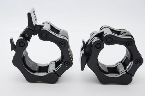 Rogue Fitness OSO Olympic Barbell Collars Silver Metal Set of 2
