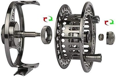 Goture Fly Fishing Reel Waterproof 2+1BB 3/4 5/6 7/8 9/10 Aluminum Alloy Body...