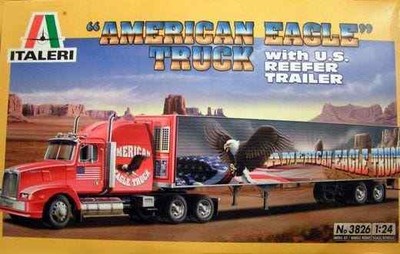 American Eagle Truck WESTERN STAR Italeri Réf: 3826 1/24 NEUF SCELLÉE