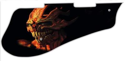 Pickguard Pick Guard 5120 Graphical  Graphic Guitar Alien Entity