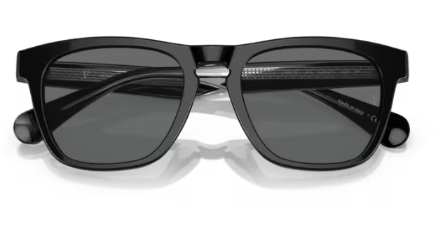 Pre-owned Oliver Peoples 0ov5555su R-3 149281 Black Grey Polar 51mm Men's Sunglasses
