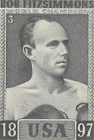 1964 Slania Stamps - Bob Fitzsimmons #3