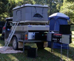 Camper Quick Setup Baroud Tent Drifta Kitchen Drawers