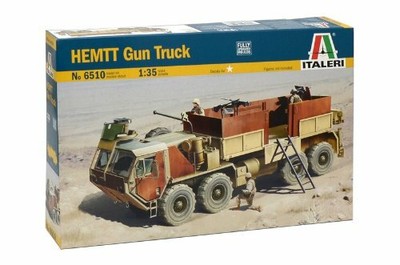 2250391-Italeri 6510 Hemtt Gun Truck Model Kit Scala 1:35