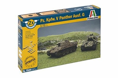Italeri I7504 Maquette Chars d''assaut Panther Ausf G Echelle 1:72