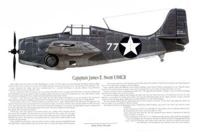 Medal of Honor; Marine Aces, James Swett, DeLong, DeBlanc, F4F, F4U, E. Boyette