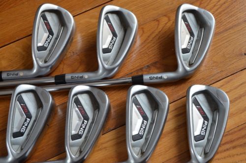 Ping I Iron Head Only Pin Dot Black 5 U 7 Pieces Set E1 | eBay