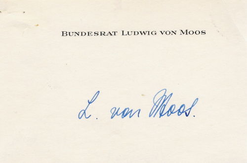 Politiker-Autogramme & -graphen im Original & unzertifiziert