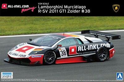 Aoshima 1/24 Model Kit Lamborghini Murcielago GT1 Zolder from Jp