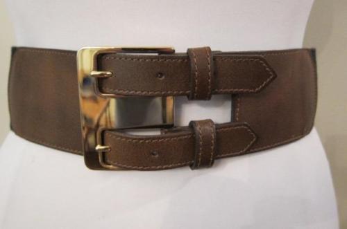 Banana Republic Belt Linen Natural Boho Wood Buckle Wide Waist Tan Size S NEW Banana Republic | Accessories | Banana Republic Belt Linen  main image 2