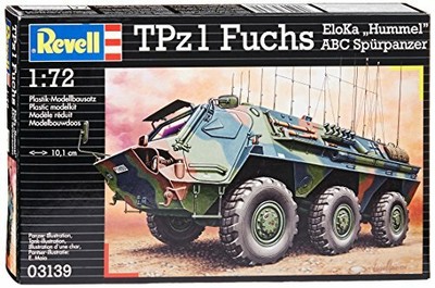 Revell 03139 Modern German TPz Fuchs Eloka HummelABC Model Kit 172 Scale