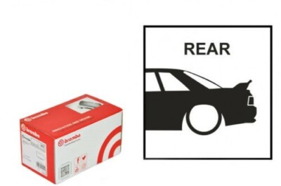 OE Brembo Rear Brake Pads For Nissan Skyline R32 GTR VSpec