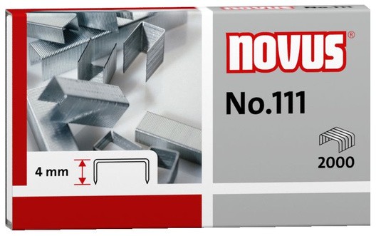 2.000 Heftklammern 6/4 für Juwel Rapid Heftzange No.111 4mm Novus