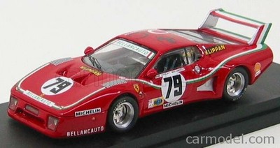 BEST-MODEL 9299 SCALA 1/43 FERRARI 512BB LM N 79 24H LE MANS 1980 DINI VIOLATI