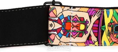 Dunlop ILOVEDUST Jacquard Guitar Straps - Hourglass